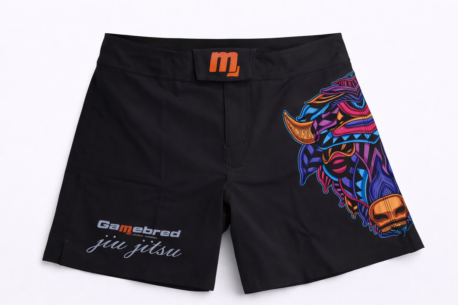 Gamebred Samurai Bull Fight Shorts | MMA · BJJ · Grappling · Training